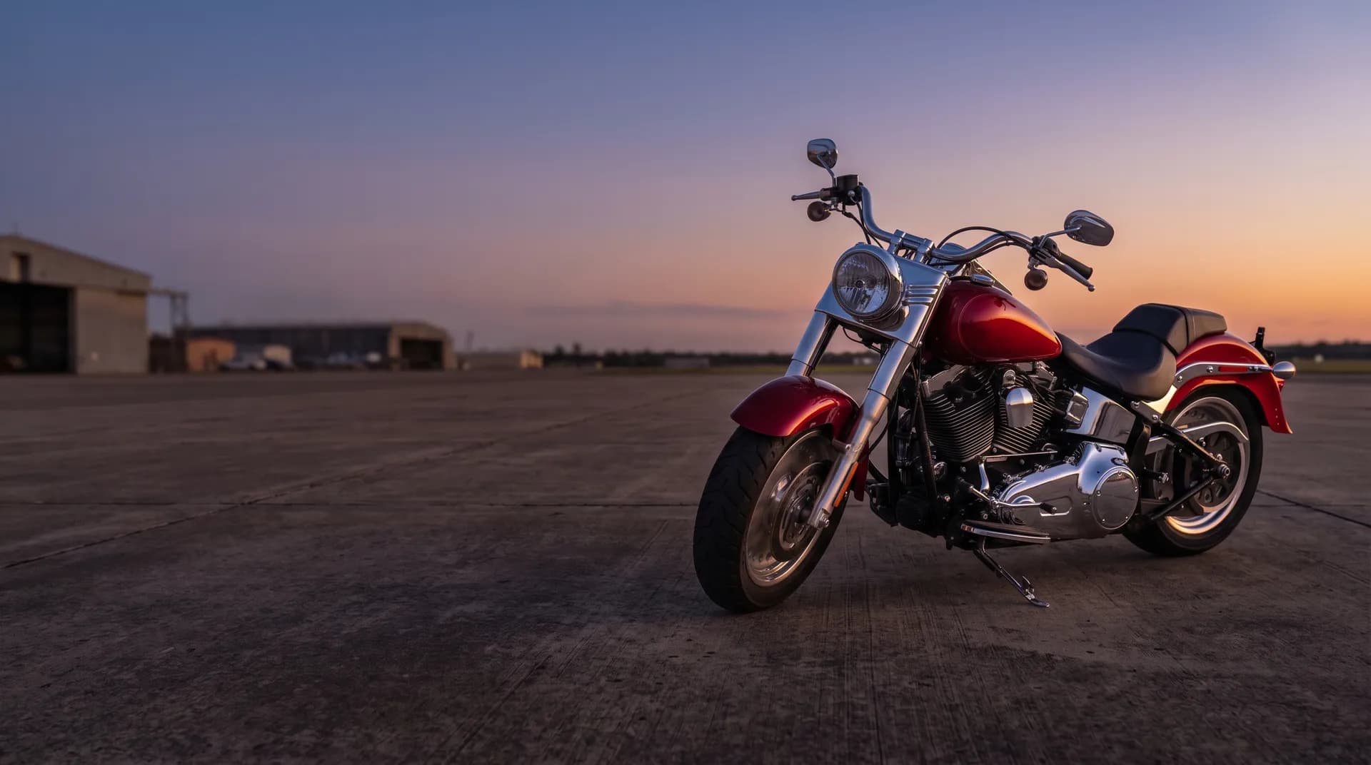 Harley-Davidson in de studio