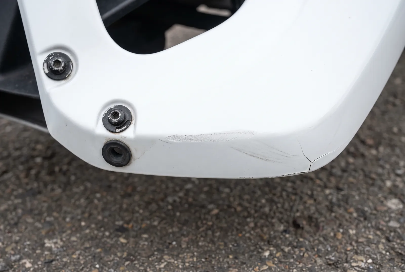 Detail van een Sportmotor
